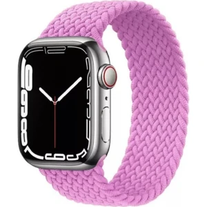 Apple Watch Uyumlu ( 42/44/45 Mm) Örgülü Esnek Solo Döngü Kordon