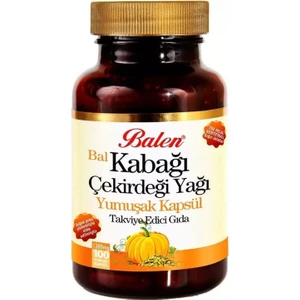 Kabak Çekirdeği Yağı 1380 Mg 100 Kapsül Bal Kabağı