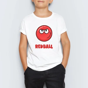Red Ball 4 Crazy Kırmızı Top Redball Çocuk Tişört Mr-03