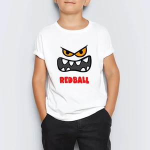 Red Ball 4 Crazy Kırmızı Top Redball Çocuk Tişört Mr-09
