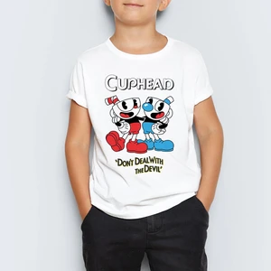 Cuphead Çocuk Tişört T-Shirt Mr-01