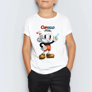 Cuphead Çocuk Tişört T-Shirt Mr-05