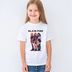 Blackpink Baskılı Unisex Çocuk Tişört T-Shirt Mr-06