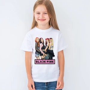 Blackpink Baskılı Unisex Çocuk Tişört T-Shirt Mr-09