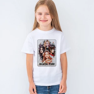 Blackpink Baskılı Unisex Çocuk Tişört T-Shirt Mr-10