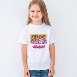 Blackpink Baskılı Unisex Çocuk Tişört T-Shirt Mr-13