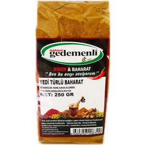 Yedi Türlü Baharat 250 gr