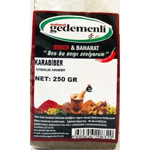 Karabiber Toz 250 gr
