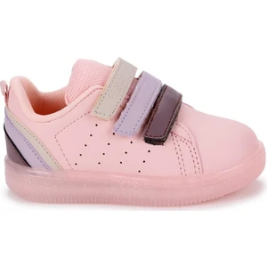 Sun Kız/erkek Çocuk Işıklı Pudra Sneaker Bebe Patik Filet Günlük Spor Ayakkabı 220.P21Y.212