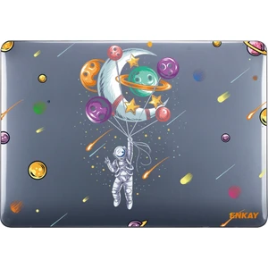 MacBook Pro 14.2 Inç A2442 Için Enkay Yıldız Kristal Kılıf Balon Astronot (Yurt Dışından)