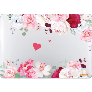 Macbook Air 13.3 Inç A1932 Için Enkay Çiçek Kristal Kılıf Sarı (Yurt Dışından)