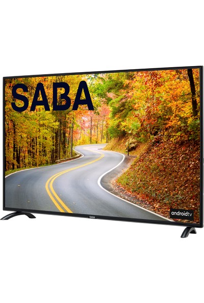 Saba SB55352 55" 139 Ekran Uydu Alıcılı 4K Ultra HD Android Smart LED TV
