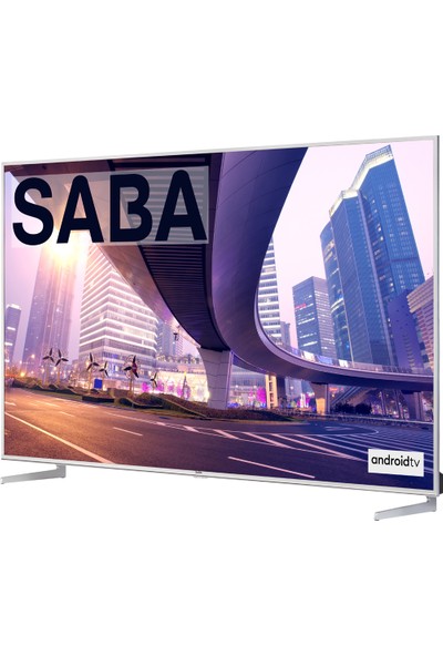 Saba SB85351 85" 216 Ekran Uydu Alıcılı 4K Ultra HD Android Smart LED TV