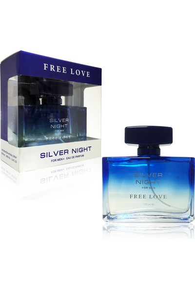 Free Love Silver Night Edp Erkek Parfüm 100 ml ve Deodorant 150 ml 3 Adet