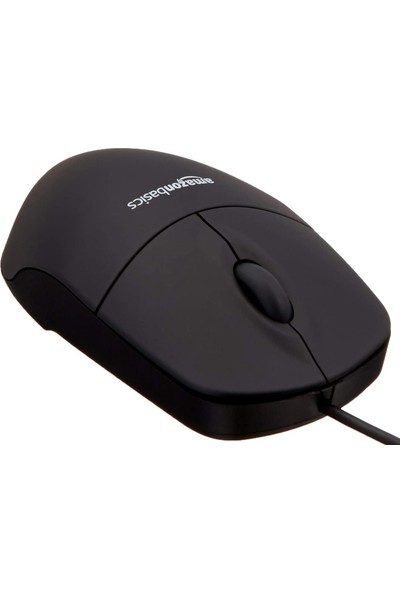 Amazonbasics 3 Düğmeli Kablolu USB Bilgisayar Mouse