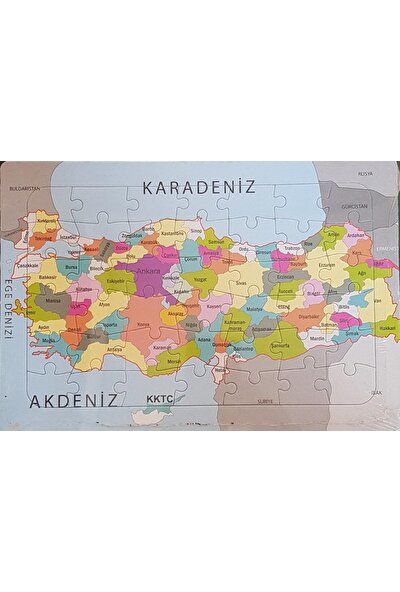 Elele Türkiye Haritası Puzzle Karton 42 Parça