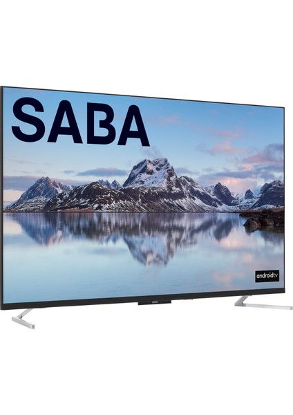 SB55F350 55" 140 Ekran Uydu Alıcılı 4K Ultra HD Android Smart LED TV