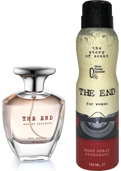 The End Edt Kadın Parfüm 100 ml ve Deodorant 150 ml