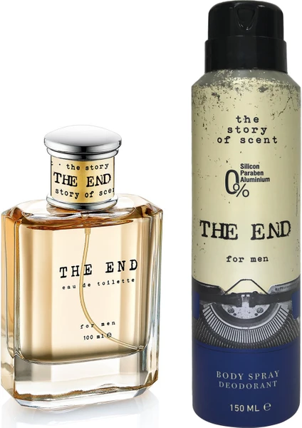 The End Edt Erkek Parfüm 100 ml ve Deodorant 150 ml