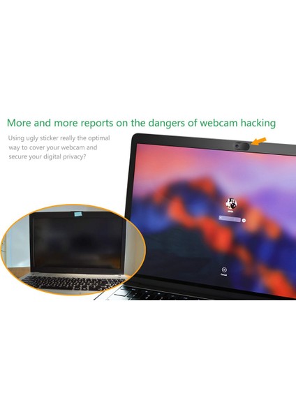 3 x Ultrathin Webcam Kamera Kapak Deklanşörü Koruyun Akıllı Telefonlar Laptop Gizlilik (Yurt Dışından) fırsatları