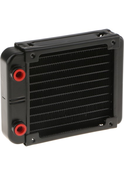 120MM Bilgisayar Pc Su Soğutma Radyatörü 120MM Fanlar G1 / 4 "10 Borular Dizüstü (Yurt Dışından)