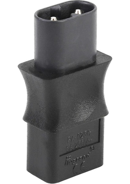 Iec 320 C8 Erkek Fiş C9 2 Pin Kadın Connecter Adaptörü 6A / 250V (Yurt Dışından)