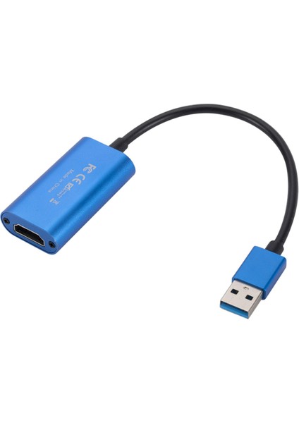 USB Video Yakalama Kartı HDMI 1080P 60Hz HDMI Yakalama Cihazı Canlı Akış (Yurt Dışından)