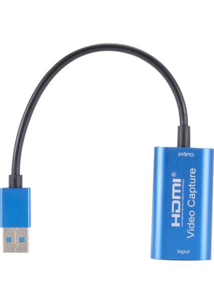 USB Video Yakalama Kartı HDMI 1080P 60Hz HDMI Yakalama Cihazı Canlı Akış (Yurt Dışından)