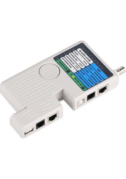 Pro Ağ Kablosu Tester Metre / RJ11 / USB / Bnc Cat5 Cat6 Tel Test Cihazı (Yurt Dışından)