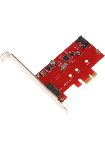 Ngff M.2 B Key SSD Sata3.0 Cobbo Pcı-E Express2.0 Adaptör Dönüştürücü Kartı (Yurt Dışından)