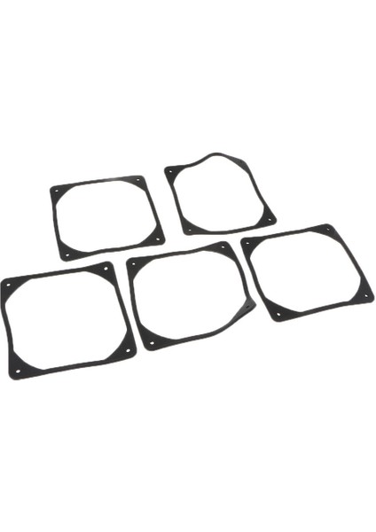 5 Parça 80MM Anti-Titreşim Silikon Fan Conta Pc Bilgisayarlar Vaka Fan Için (Yurt Dışından)