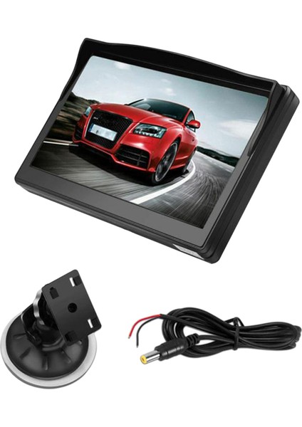 5 "tft LCD Ekran Monitör Araba Dikiz Yedekleme Kamera Vantuz Braketi (Yurt Dışından)