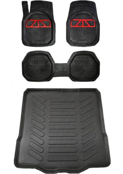 Opel Astra F Sedan 1991 Model 3D Bagaj Havuzu+3d Havuzlu Paspas