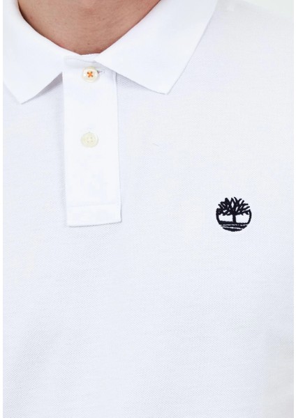 Basic Polo Beyaz Erkek T-Shirt TB0A26N41001 modelleri