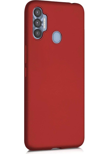 Matte Silicone Tecno Spark 7 Pro Kılıf Kırmızı fiyatları