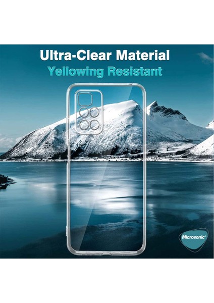 Xiaomi Redmi 10 Kılıf Transparent Soft Şeffaf