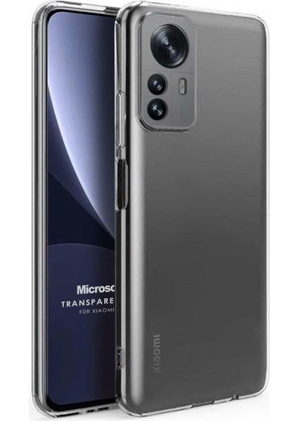Xiaomi Mi 12 Pro Kılıf Transparent Soft Şeffaf