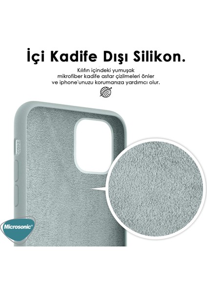 Apple iPhone Se 2022 Kılıf Liquid Lansman Silikon Lavanta Grisi modelleri