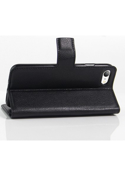 Cüzdanlı Deri iPhone Se 2022 Kılıf Kırmızı fırsatları