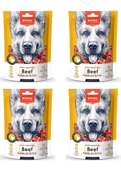 Marbled Dana ve Tavuk Etli Köpek Ödülü 100 gr x 4 Adet