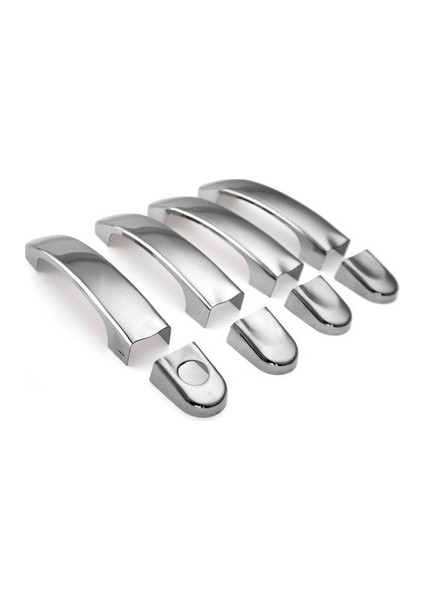 Alminox Oto Dacia Sandero Krom Kapı Kolu 4 Kapı 4 Prç P.çelik 2006-2012 Arası