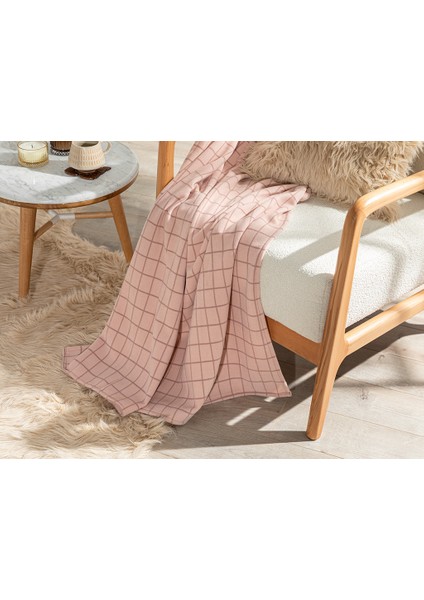 Square Polar Tv Battaniye 120 x 170 cm Gül Kurusu fiyatları