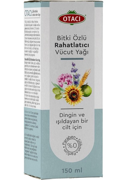 Bitki Özlü Rahatlatıcı Vücut Masaj Yağı 150 ml