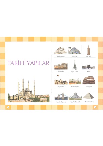 Benim Ilk Resimli Kelimeler Sözlüğüm Okul Öncesi Eğitim Kitabı