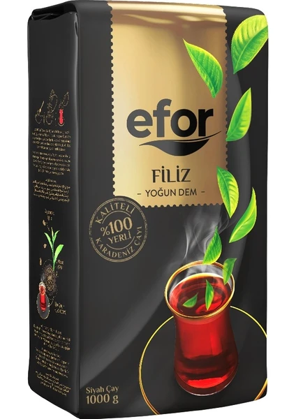 Efor Filiz Dökme Siyah Çay - 1000gr