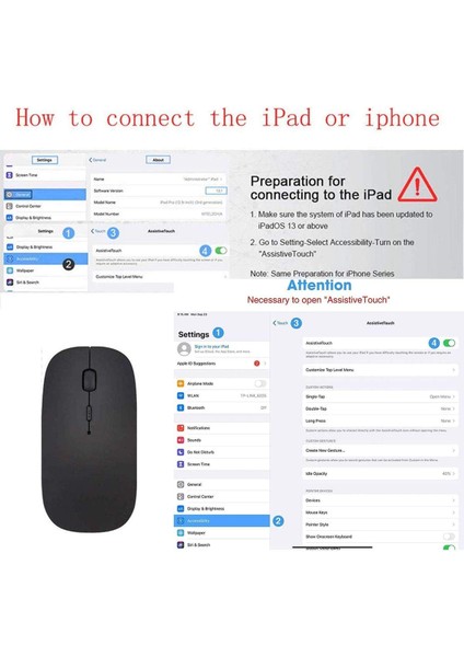 Bluetooth Mouse,kablosuz Mouse