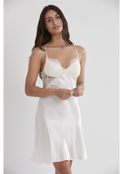 4025 Ikili Saten Gecelik - Sabahlık Takımı modelleri