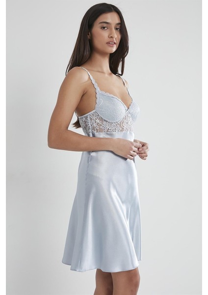 4090 Ikili Saten Gecelik - Sabahlık Takımı fırsatları