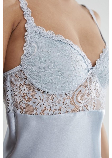 4090 Ikili Saten Gecelik - Sabahlık Takımı indirimleri