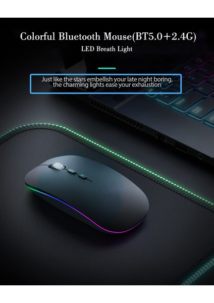 Rgb Kablosuz Mouse
